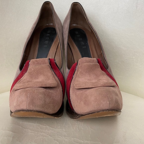 Marni Suede Heels - Picture 2 of 6